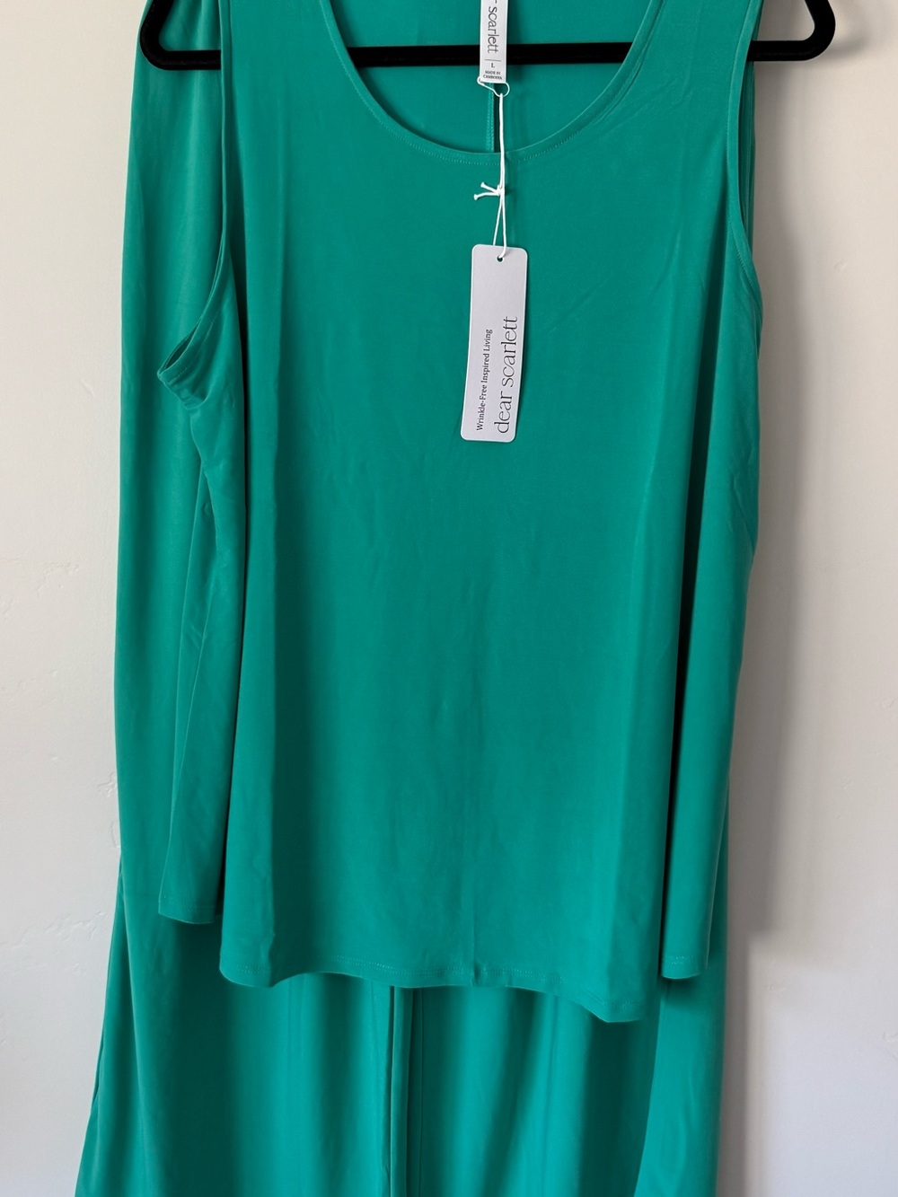 Everyday Tank Top and pant set in Teal - Womens - Picture 6 of 8